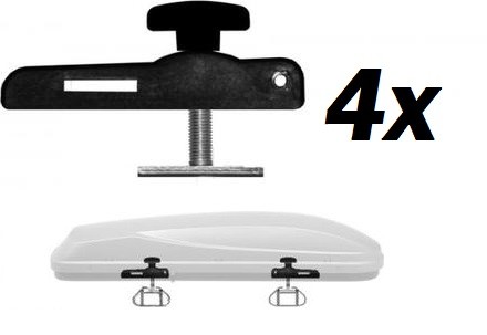 Náhľad produktu - Strešný box NORTHLINE Tirol 420 Wing carbon