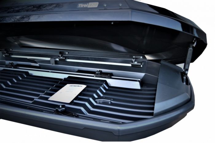 Náhľad produktu - Strešný box NORTHLINE Tirol 420 Wing carbon