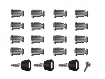 Zámková sada Thule 4516 obsahuje 16ks zámkov