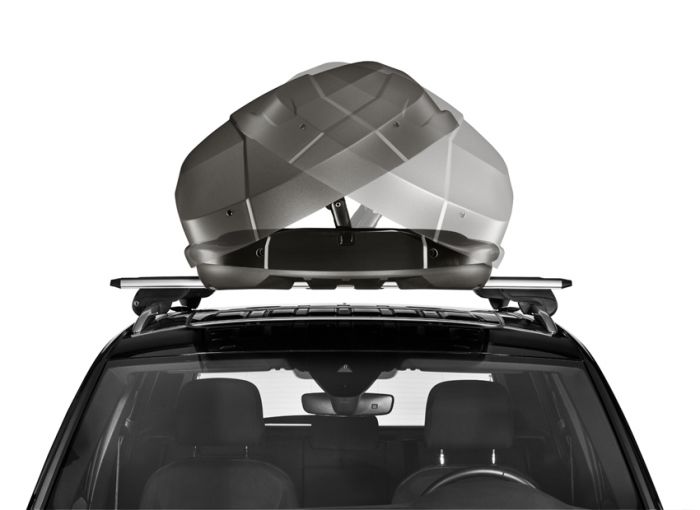 Náhľad produktu - Strešný box Hapro Trivor 640 Supermatt Anthracite