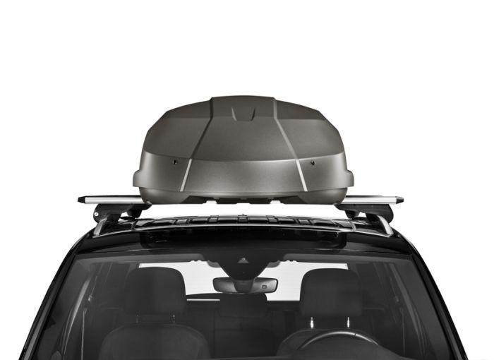 Náhľad produktu - Strešný box Hapro Trivor 640 Supermatt Anthracite