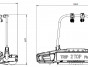 Nosič bicyklov na ťažné Hakr Trip 2 TOP Plus