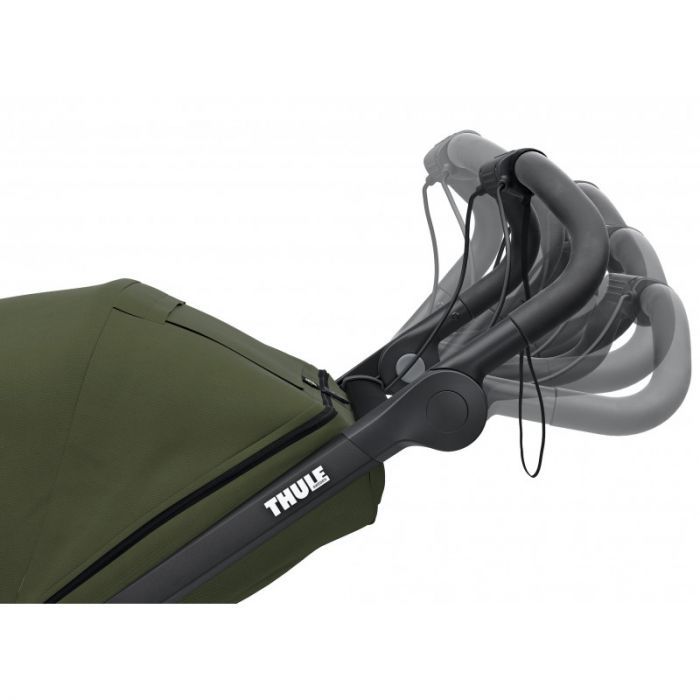 Náhľad produktu - Thule Urban Glide 2 Black / Cypress Green 2022 + vanička