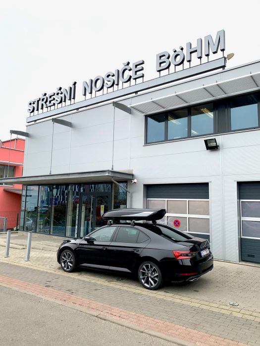 Náhľad produktu - Škoda originál strešný box - Čierny