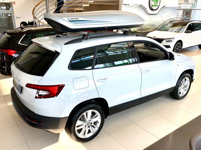 Náhľad produktu - Škoda originál strešný box - Strieborná