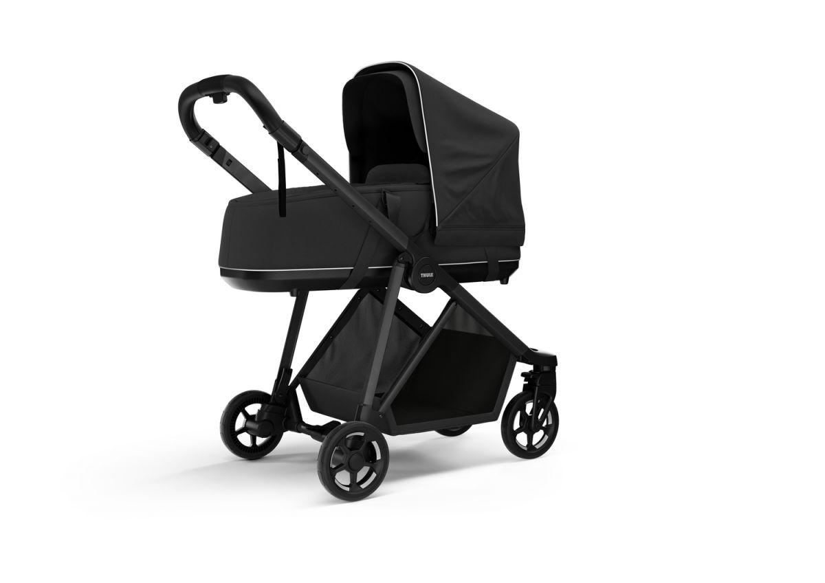 Náhľad produktu - Kočík Thule Shine Black on Black 2022 + vanička