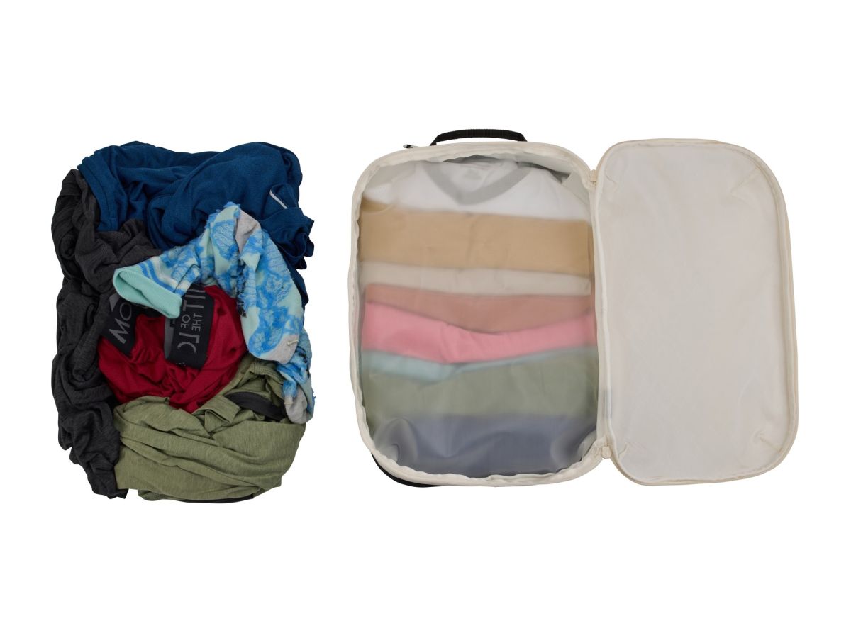 Náhľad produktu - Thule cestovný organizér čisté/špinavé TCCD201 - biely