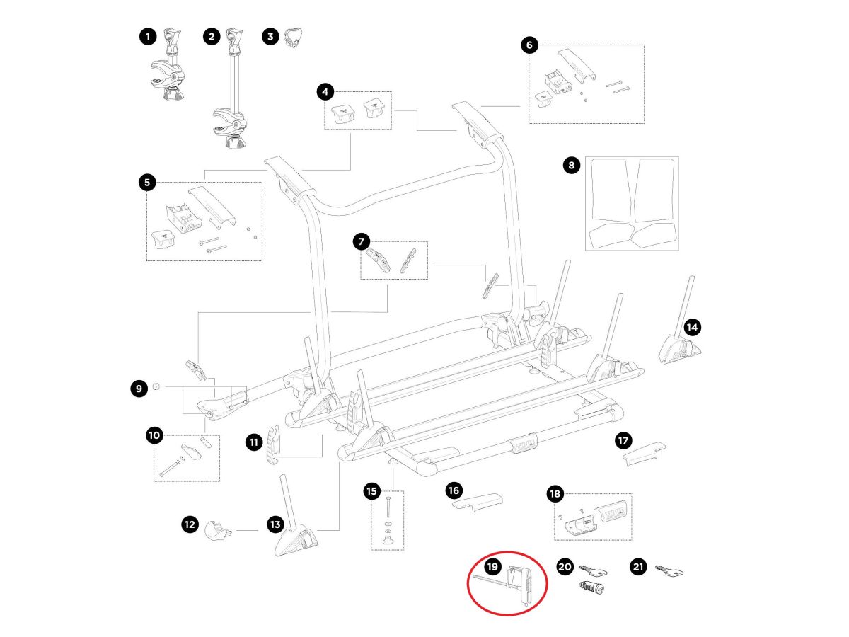 Náhľad produktu - Thule Torque Key 6Nm 54292