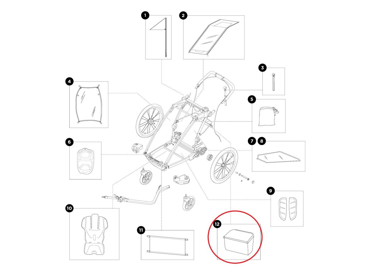 Náhľad produktu - Thule Bag Cargo, Sport1 SpeYellow 54583