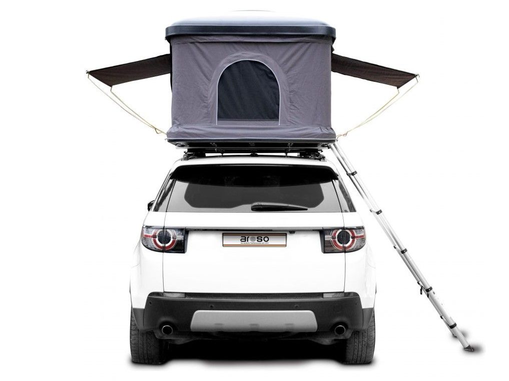 Náhľad produktu - Strešný autostan Aroso Eifel pre 2 osoby - s ABS škrupinou / čierny