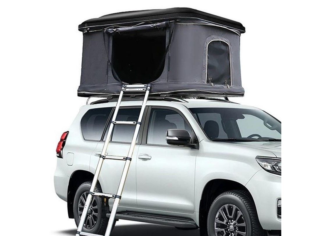 Náhľad produktu - Strešný autostan Aroso Eifel pre 2 osoby - s ABS škrupinou / čierny