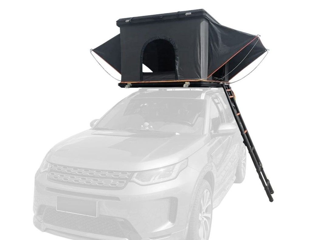 Náhľad produktu - Strešný autostan Aroso Schwarzwald pre 3 osoby - s alumíniovou škrupinou / sivý