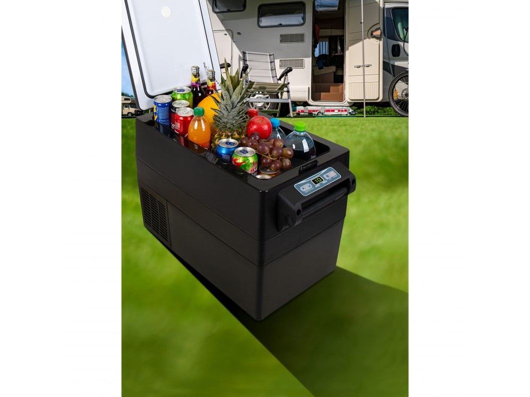 Náhľad produktu - Autochladnička / mraznička / chladnička kompresorová / chladiaci box do auta Aroso 12V/24V/230V 42l 