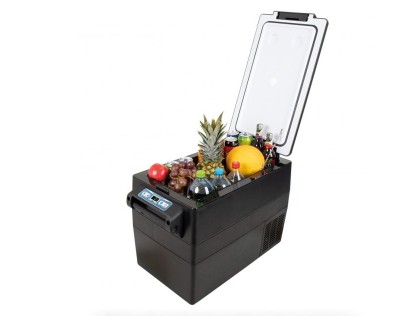 Autochladnička / mraznička / chladnička kompresorová / chladiaci box do auta Aroso 12V/24V/230V 42l 