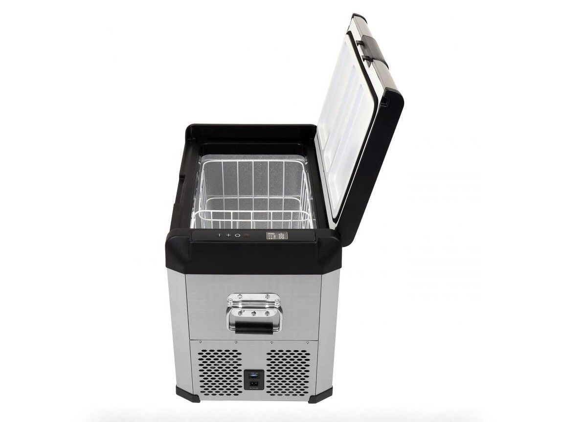 Náhľad produktu - Autochladnička / mraznička / chladnička kompresorová / chladiaci box do auta Aroso 12V/24V/230V 50l 