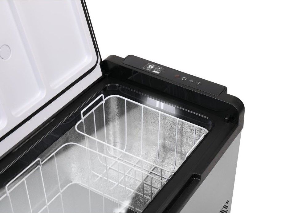 Náhľad produktu - Autochladnička / mraznička / chladnička kompresorová / chladiaci box do auta Aroso 12V/24V/230V 50l 