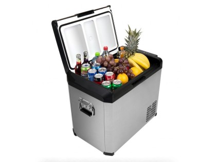 Autochladnička / mraznička / chladnička kompresorová / chladiaci box do auta Aroso 12V/24V/230V 60l 