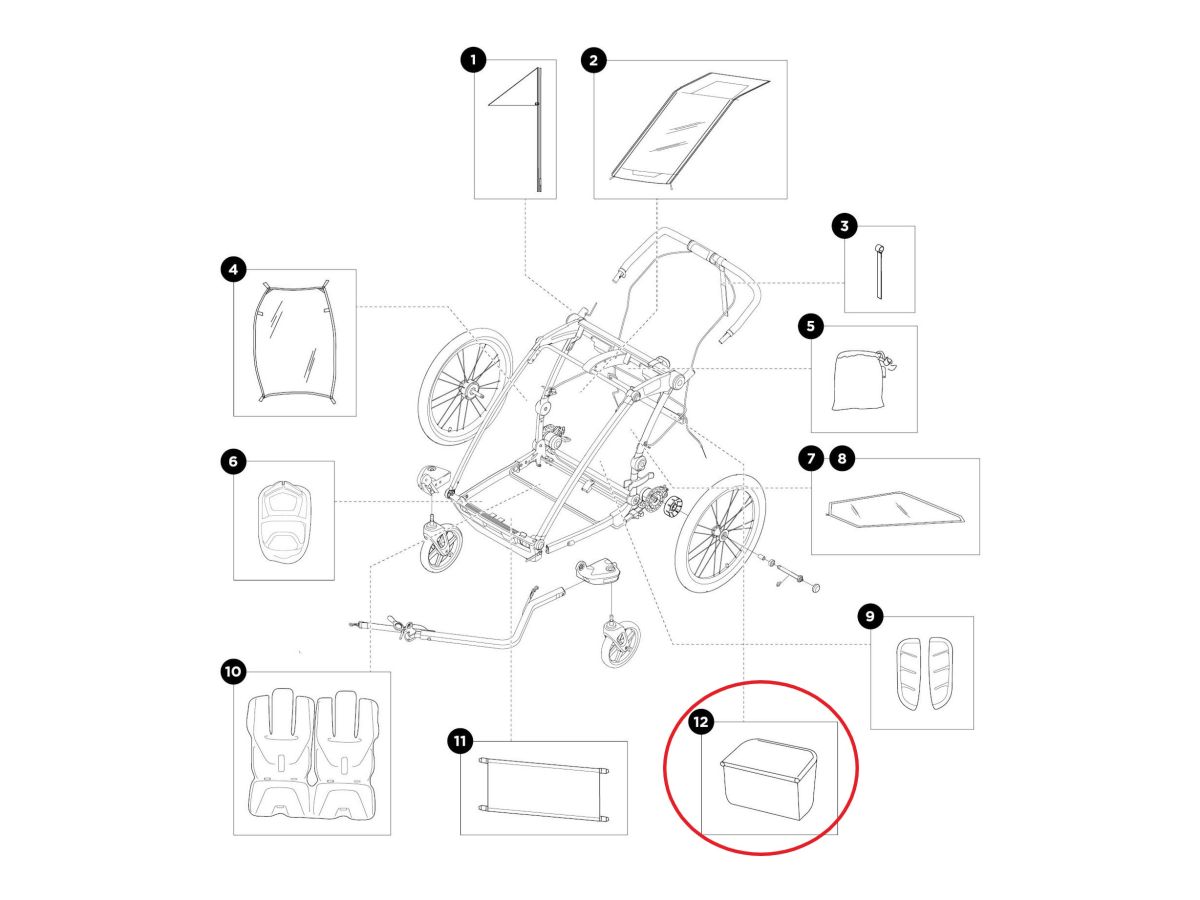 Náhľad produktu - Thule Bag Cargo, Sport2 SpeYellow 54586