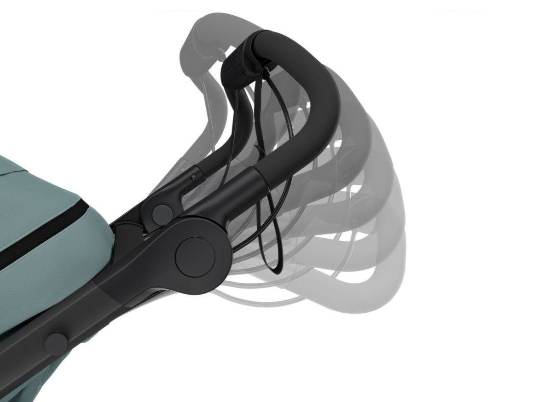 Náhľad produktu - Thule Urban Glide 3 Mid-B + korba + pláštenka + moskytiéra + madlo + pláštenka korba + moskyt. korba