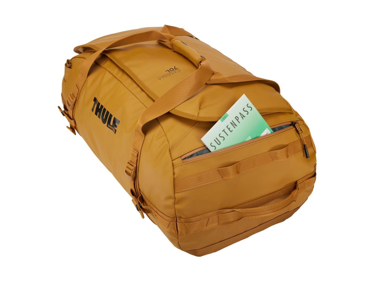 Náhľad produktu - Thule Chasm športová taška 70 l TDSD303 - Golden Brown
