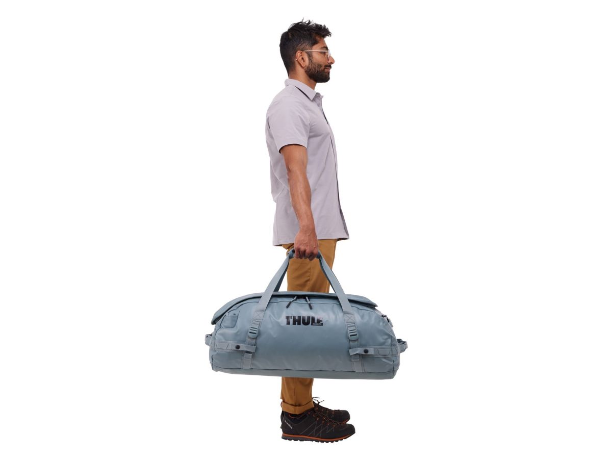 Náhľad produktu - Thule Chasm športová taška 70 l TDSD303 - Pond Gray