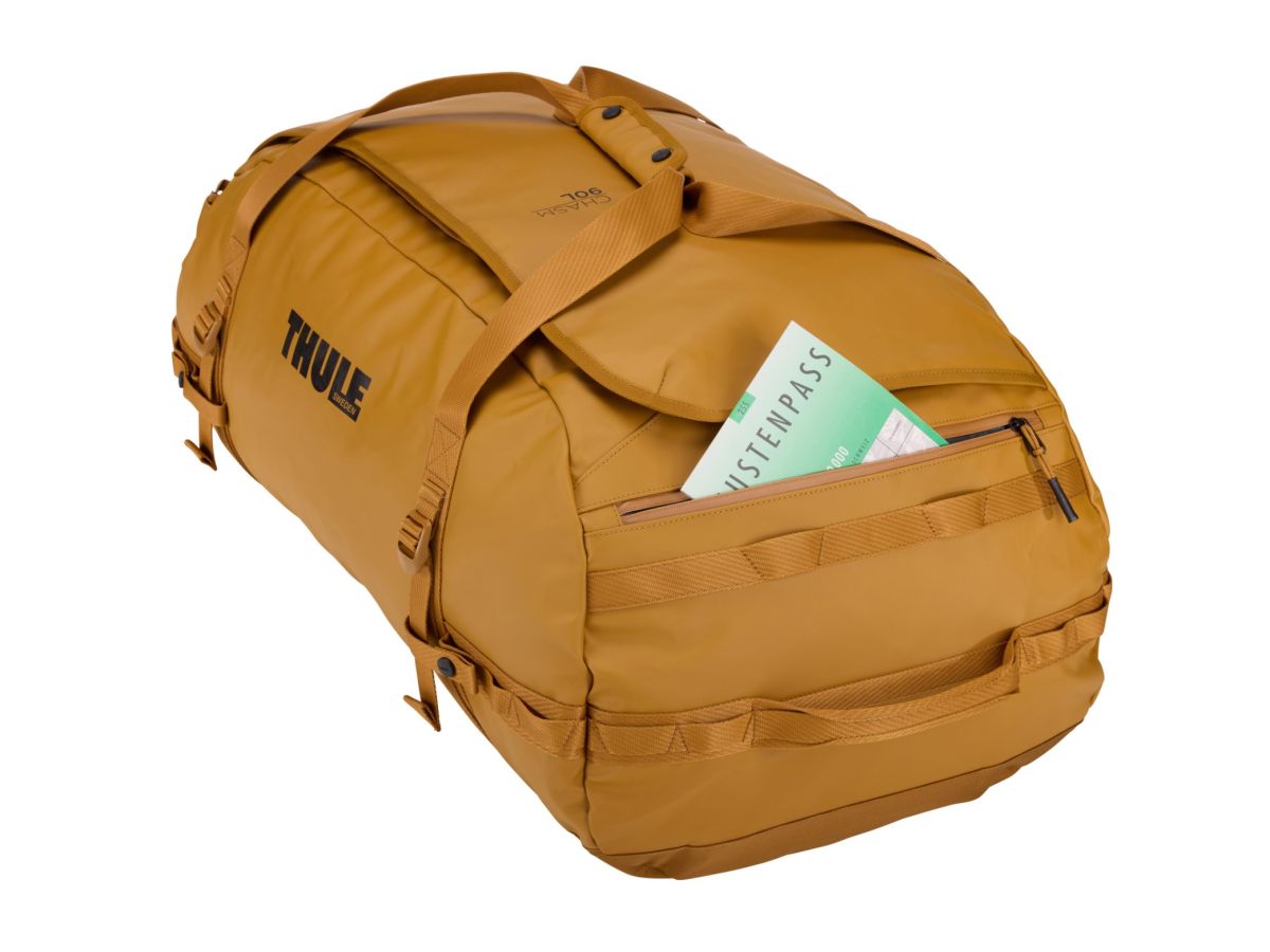Náhľad produktu - Thule Chasm športová taška 90 l TDSD304 - Golden Brown