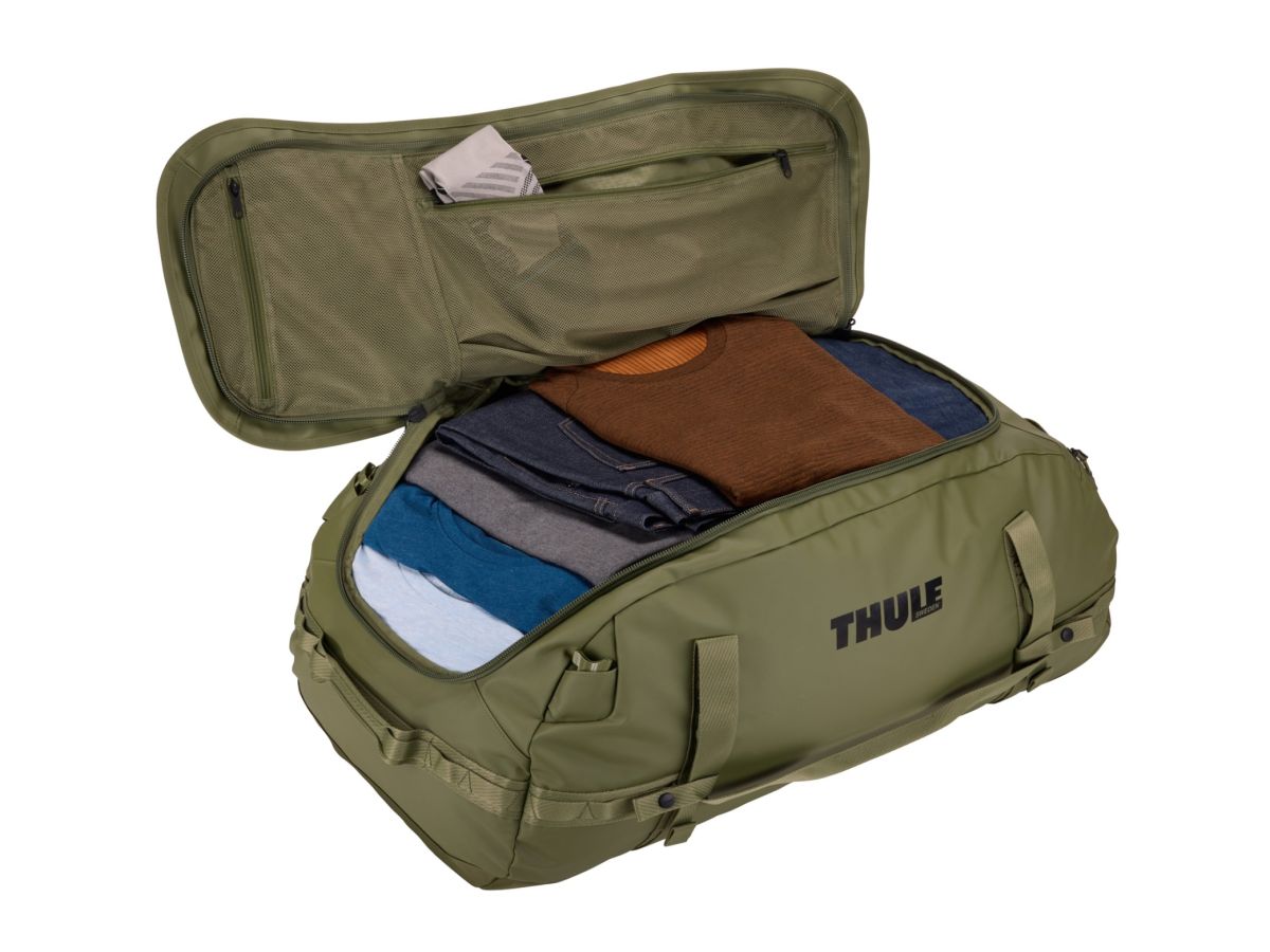 Náhľad produktu - Thule Chasm športová taška 90 l TDSD304 - Olivine