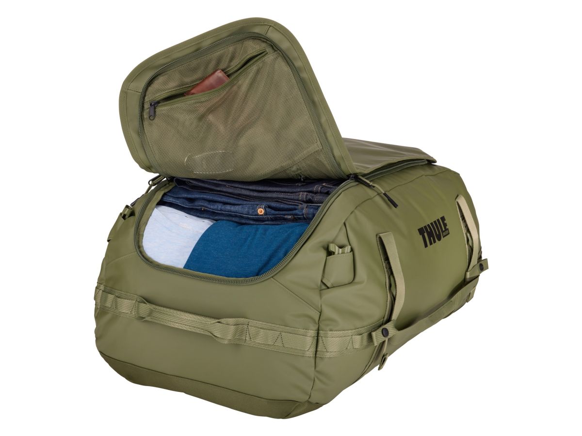 Náhľad produktu - Thule Chasm športová taška 90 l TDSD304 - Olivine