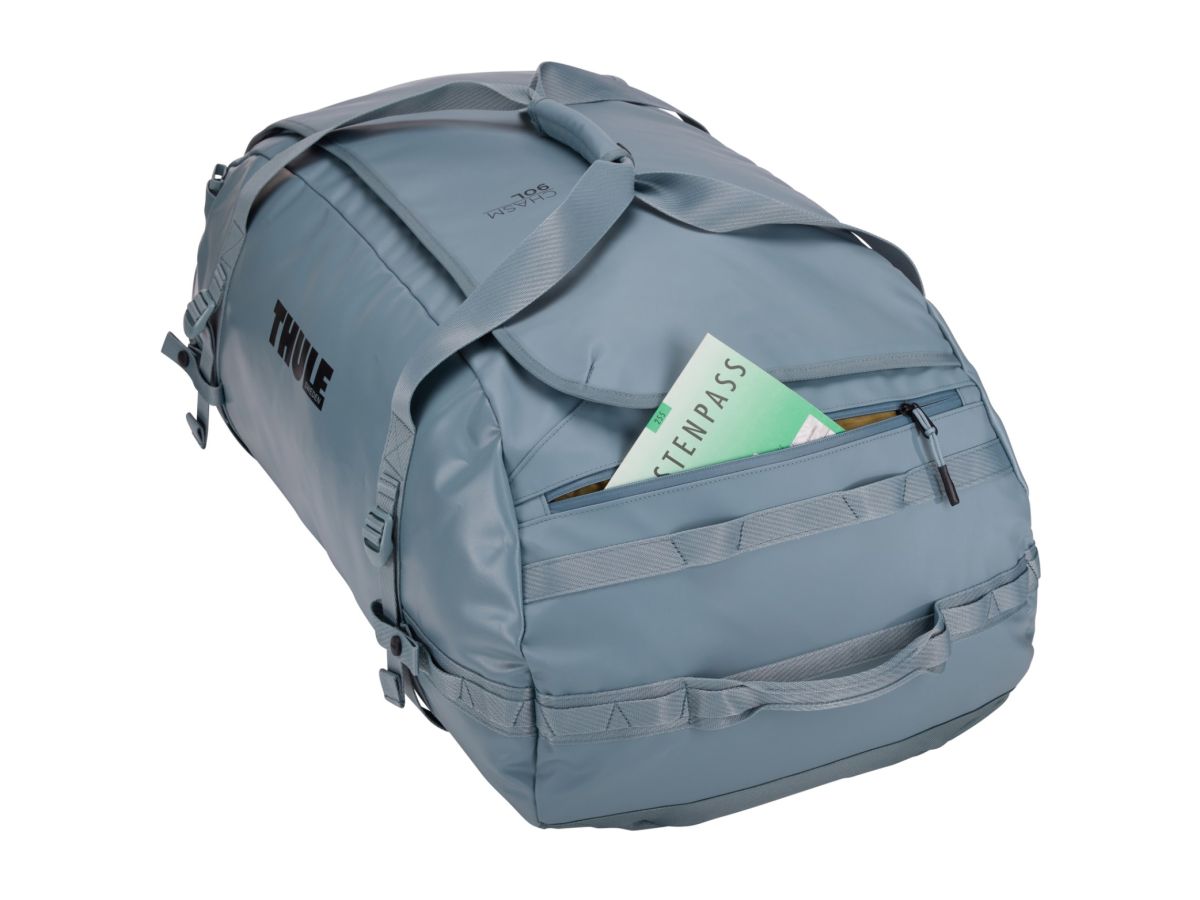 Náhľad produktu - Thule Chasm športová taška 90 l TDSD304 - Pond Gray