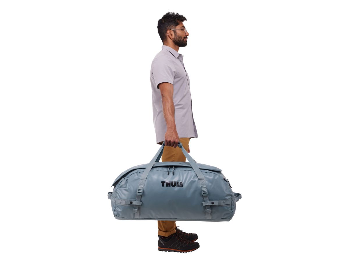 Náhľad produktu - Thule Chasm športová taška 90 l TDSD304 - Pond Gray