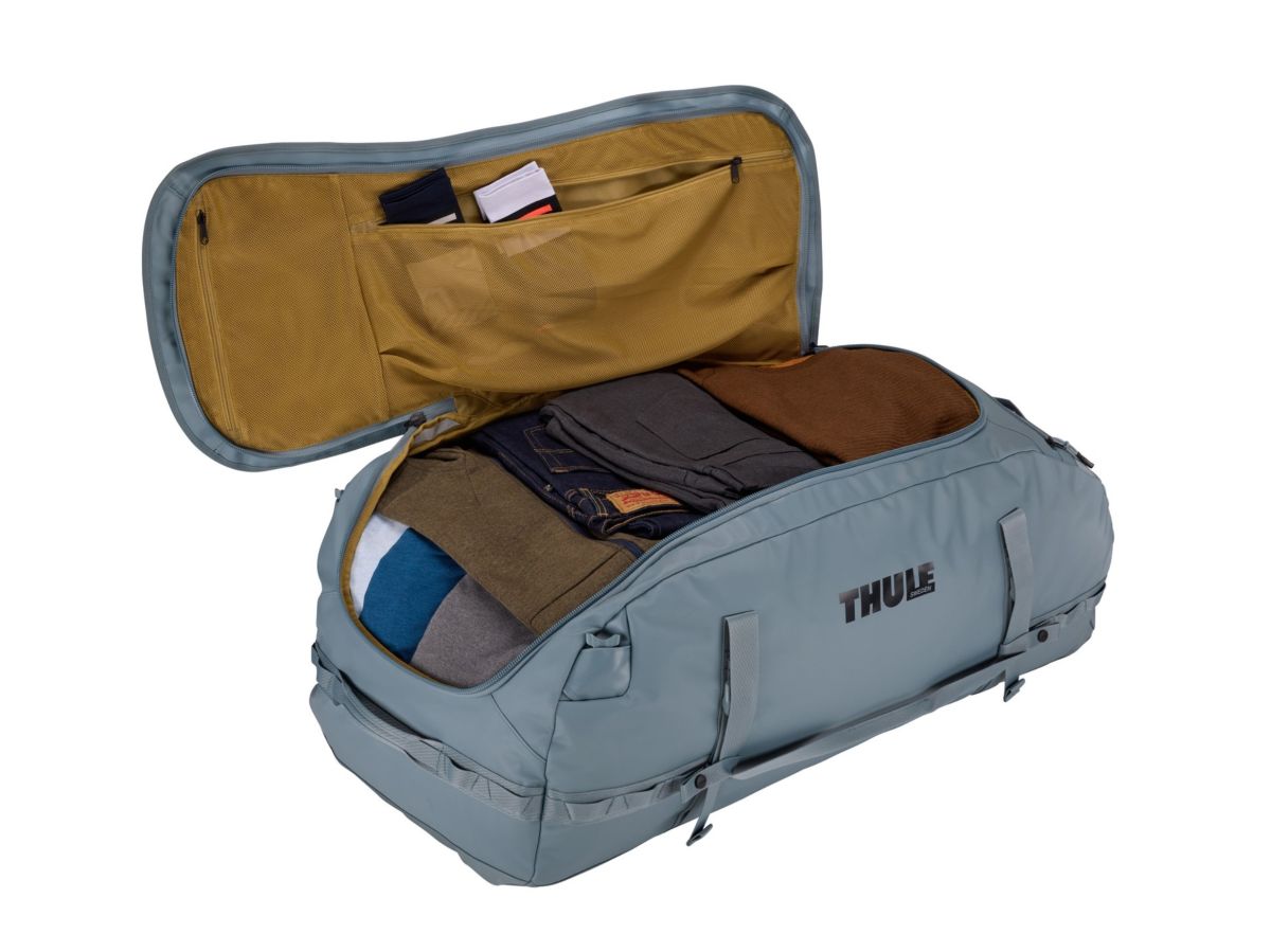 Náhľad produktu - Thule Chasm športová taška 130 l TDSD305 - Pond Gray