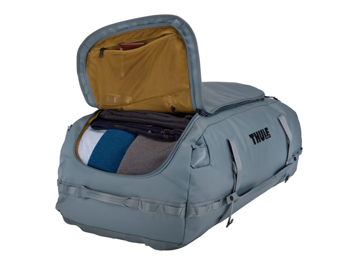 Náhľad produktu - Thule Chasm športová taška 130 l TDSD305 - Pond Gray