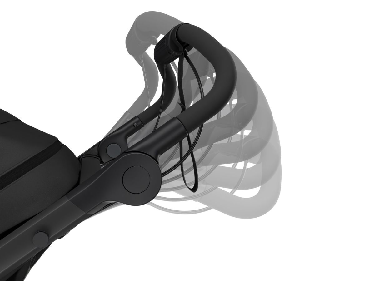 Náhľad produktu - Thule Urban Glide 4-wheel Black + hlboká korba (voliteľná farba)