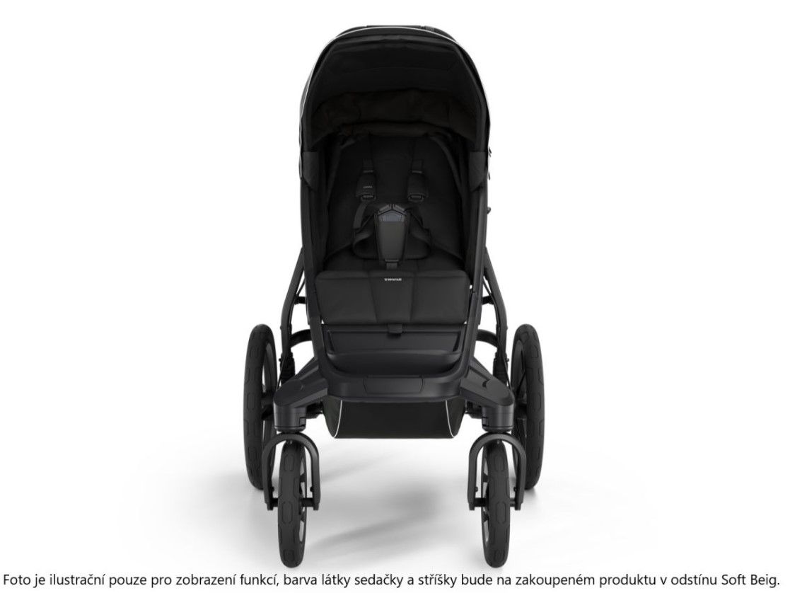 Náhľad produktu - Thule Urban Glide 4-wheel Soft Beige + hlboká korba (voliteľná farba)