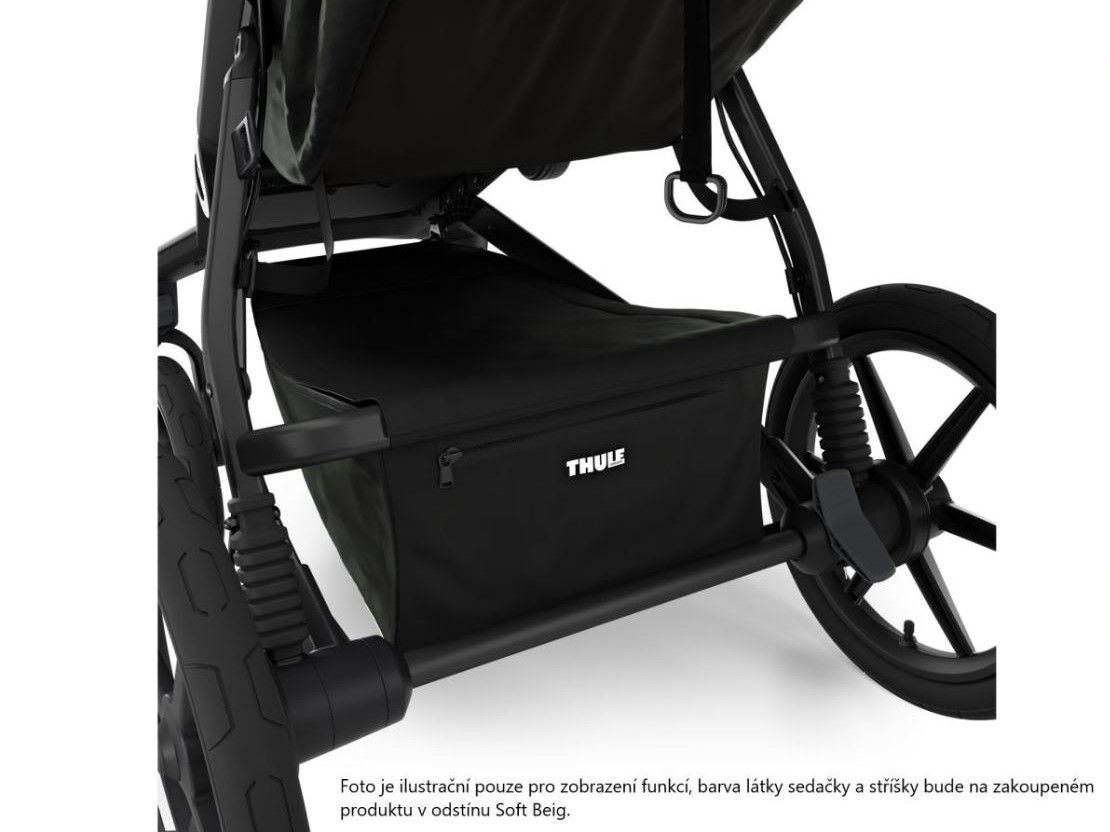 Náhľad produktu - Thule Urban Glide 4-wheel Soft Beige + hlboká korba (voliteľná farba)