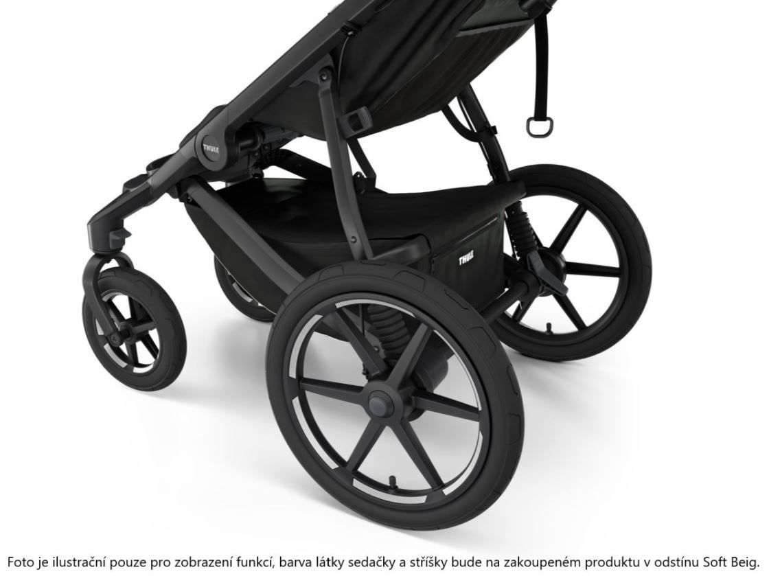 Náhľad produktu - Thule Urban Glide 4-wheel Soft Beige + hlboká korba (voliteľná farba)
