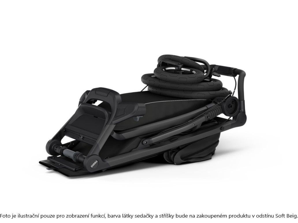 Náhľad produktu - Thule Urban Glide 4-wheel Soft Beige + hlboká korba (voliteľná farba)