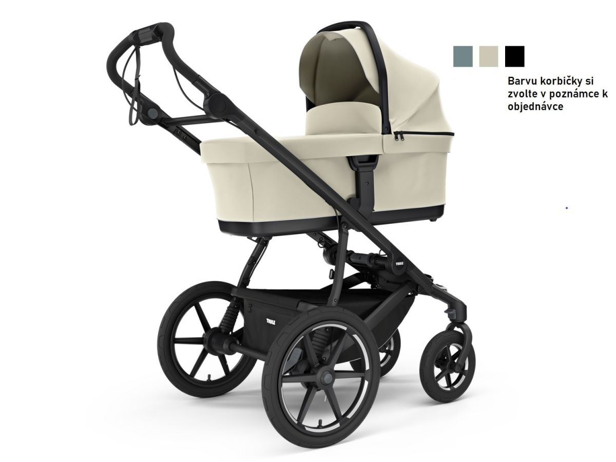 Náhľad produktu - Thule Urban Glide 4-wheel Soft Beige + hlboká korba (voliteľná farba)