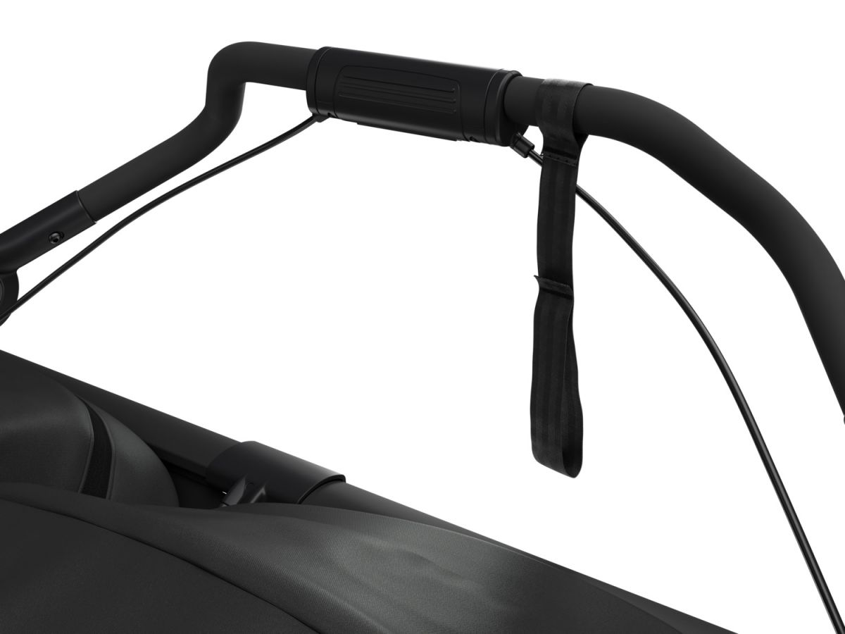 Náhľad produktu - Thule Urban Glide 3 Double Black + hlboká korba + adaptéry na autosedačku