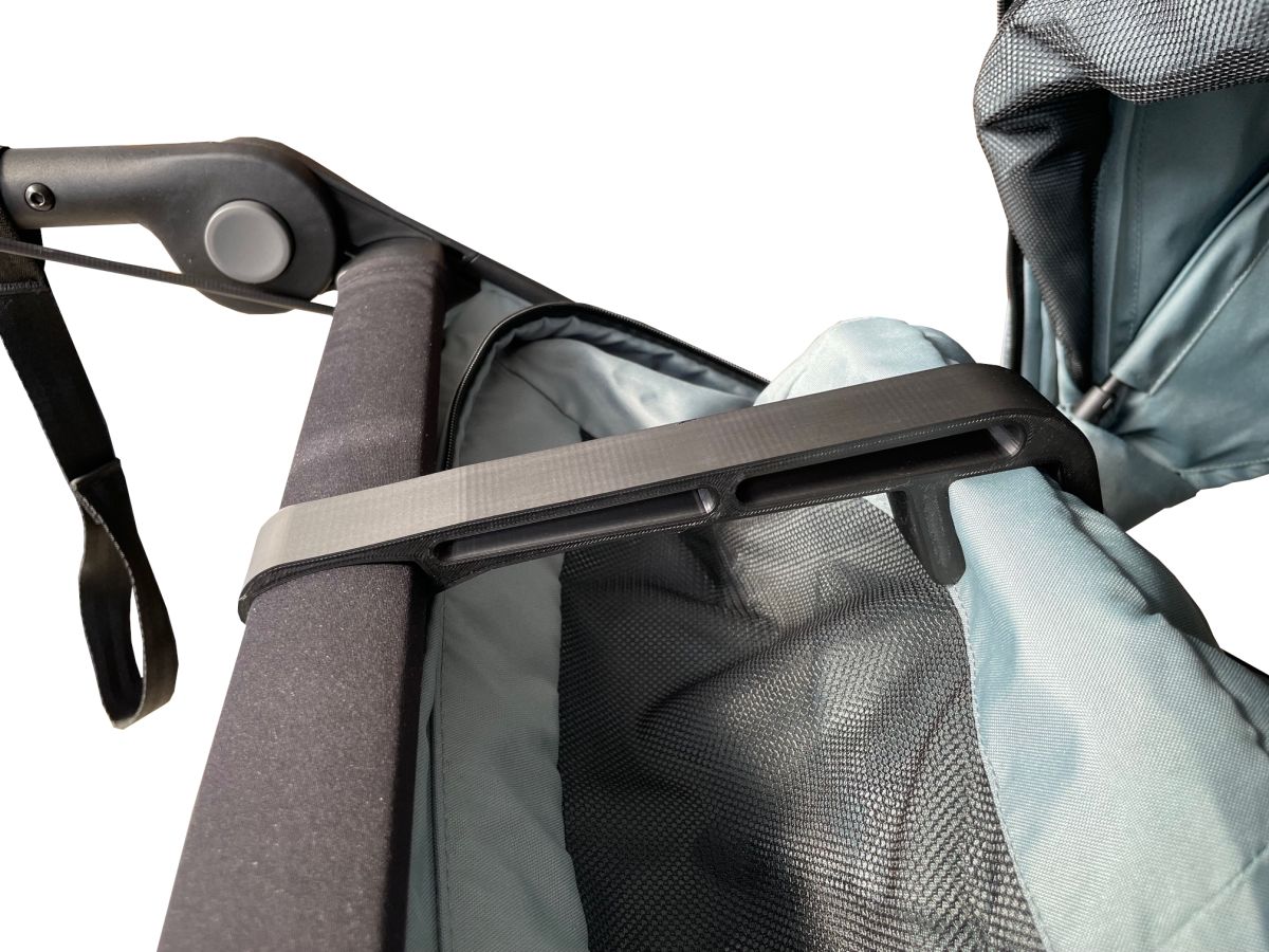 Náhľad produktu - Ochrana tyče medzi riadidlami BöHM + tyč do sedu BöHM pre UG3 športiak