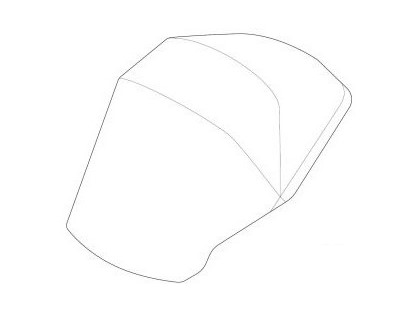 Thule Canopy fabric - single - black - Urban Glide 3/Urban Glide 4-wheel 55142