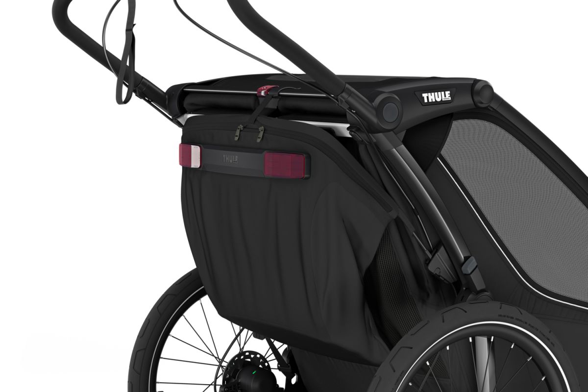 Náhľad produktu - Thule Chariot Sport 2 G3 SINGLE Black + bike set + kočíkový set + bežecký set