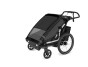 Thule Chariot Sport 2 G3 SINGLE Black + bike set + kočíkový set + bežecký set