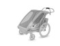 Thule Chariot Sport 2 G3 SINGLE Black + bike set + kočíkový set + bežecký set
