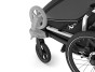 Thule Chariot Sport 2 G3 SINGLE Black + bike set + kočíkový set + bežecký set