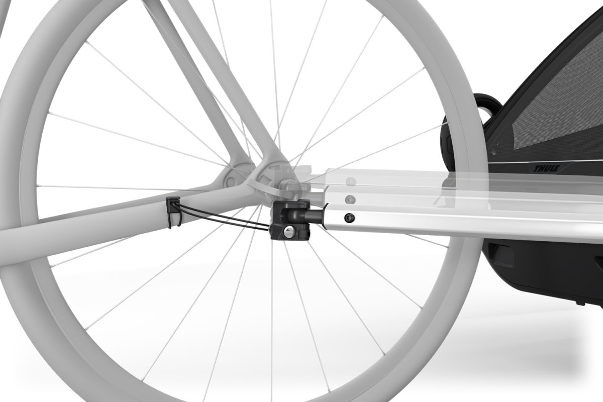 Náhľad produktu - Thule Chariot Sport 2 G3 SINGLE Natural Gold + bike set + kočíkový set + bežecký set