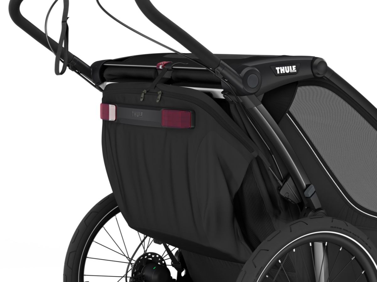 Náhľad produktu - Thule Chariot Sport 2 G3 DOUBLE Natural Gold + bike set + kočíkový set + bežecký set