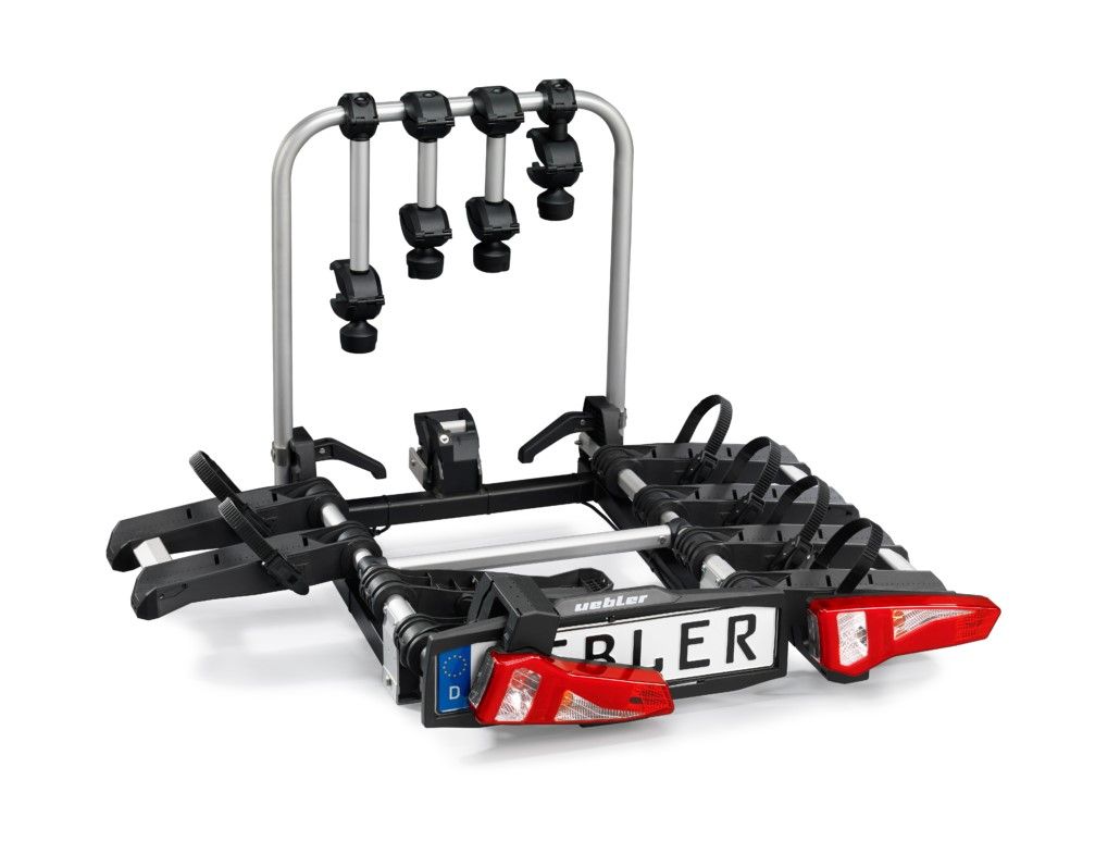 Náhľad produktu - UEBLER i41 S nosič bicyklov pre 4 bicykle - skladací, 90° výklop + transportná taška