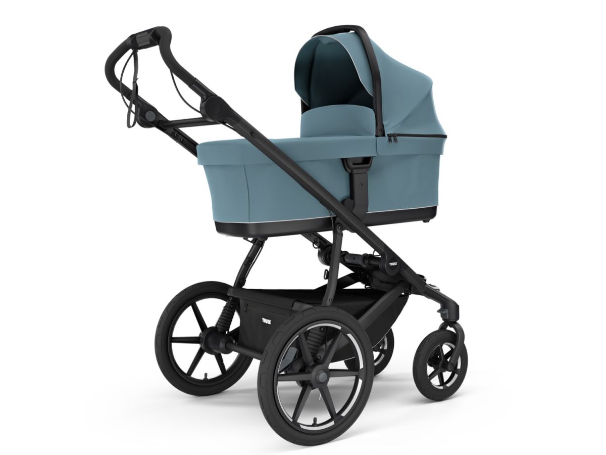 Náhľad produktu - Thule Urban Glide 4 S.Beige + korba + pláštenka + moskytiéra + madlo + plášť. korba + moskyt. korba