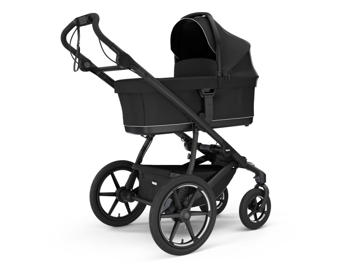 Náhľad produktu - Thule Urban Glide 4 S.Beige + korba + pláštenka + moskytiéra + madlo + plášť. korba + moskyt. korba